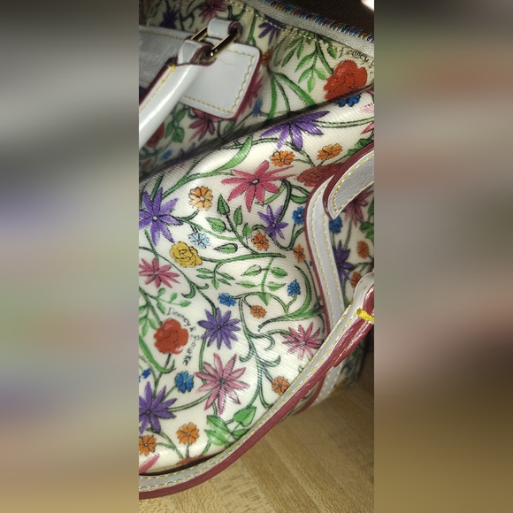 Dooney And Bourke Floral Embroidered Women's Bag - Picture 4 of 9